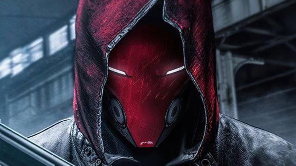Red Hood With Gun In Hand 4k