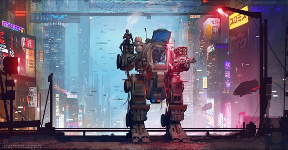 Off Duty Scifi Robo