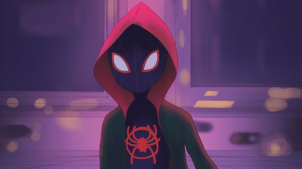 Miles Morales Spider Verse Artwork
