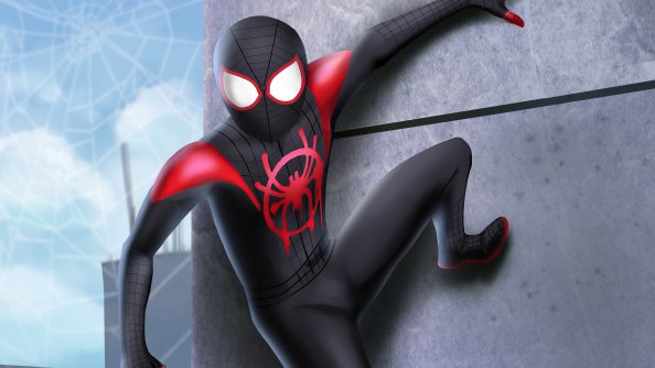 Spider Man Miles City 4k