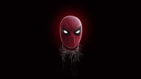 Spider Man Mask Minimalism 5k