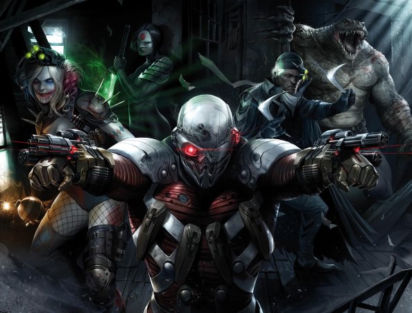 Suicide Squad New Artwork