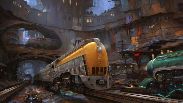 Trains Cgi City