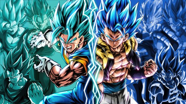 Vegito Blue And Gogeta Blue