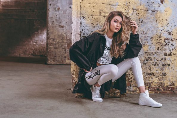 Gigi Hadid Reebok Be More Human Photoshoot 2018