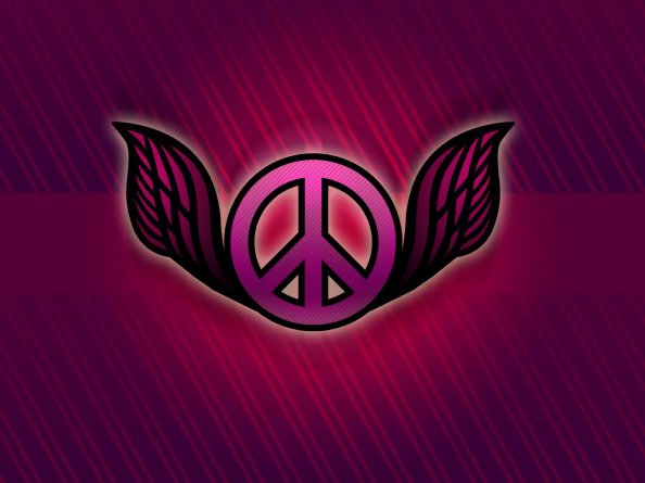 Peace Logo Abstract