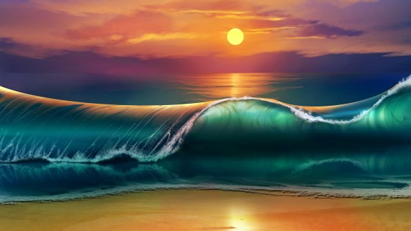 The Sunset Art