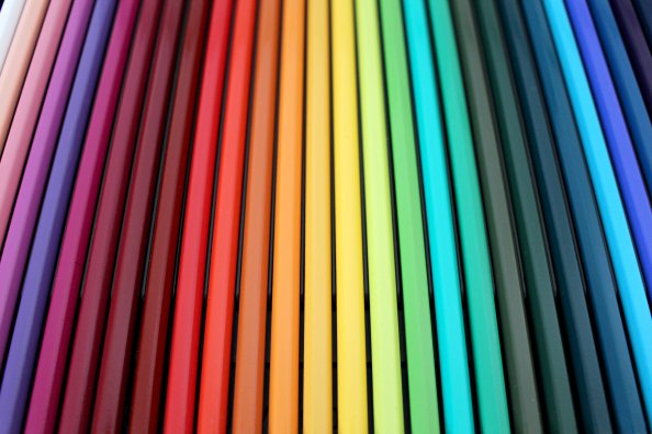 Colorful Crayons Pencils Background 5k