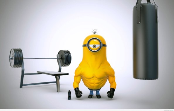 Bodybuilder Minion
