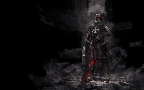 Knight With Sword Artwork