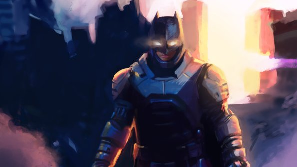 Batman Portrait Art