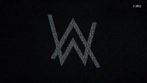Alan Walker Typography 4k