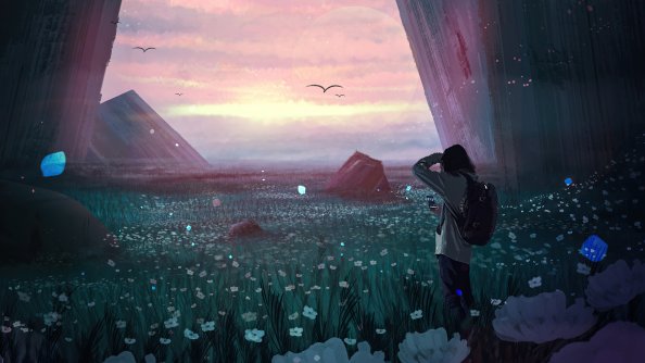 Me In Somewhere Beautiful Nature 4k