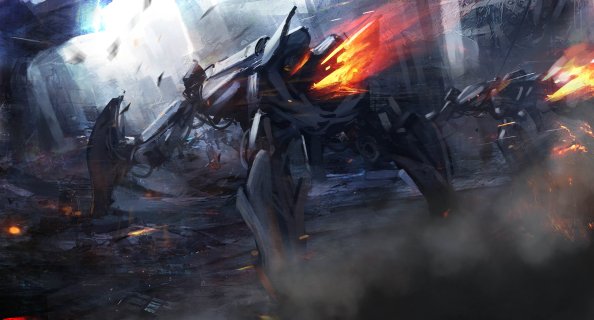 Science Fiction Robot 5k