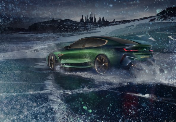 Bmw Concept M8 Gran Coupe 4k