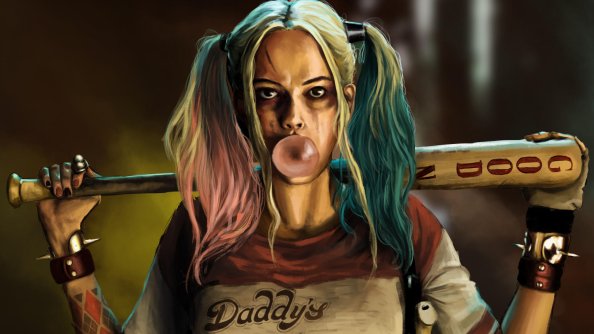 Harley Quinn Artwork New