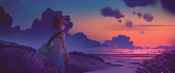 Girl Landscape Beach 5k