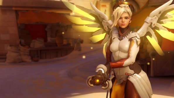 Mercy In Overwatch Game