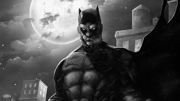 Batman Monochrome Knight