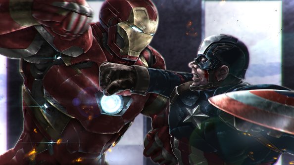Captain America Vs Iron Man 4k 2020
