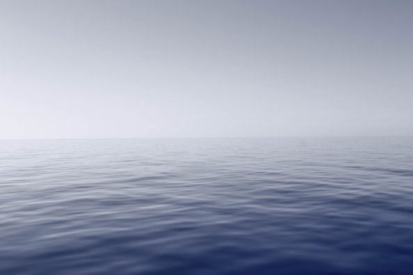 Silent Blue Water Sea