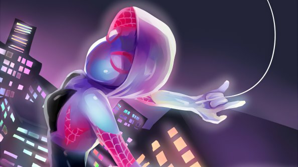 Spider Gwen Digital Arts