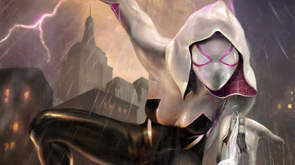 4k Spider Gwen Artwork 2020