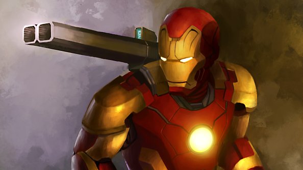 Iron Man With Weapon