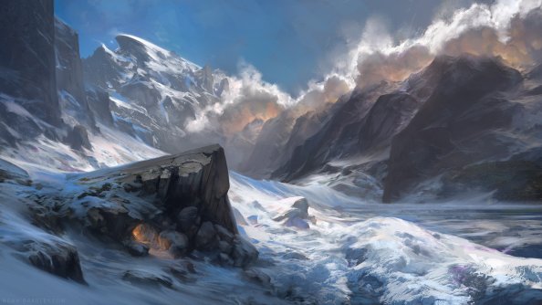 Snow Landscape Mountains
