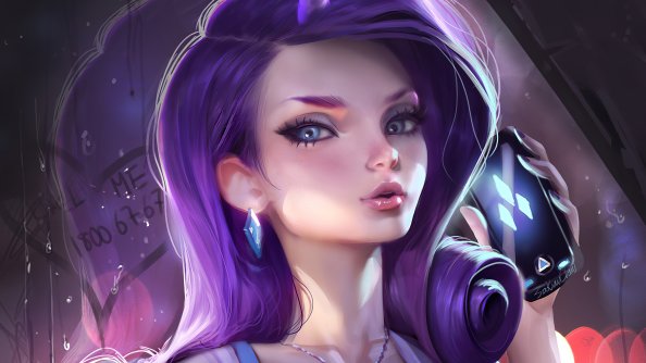 Rarity My Little Pony 4k