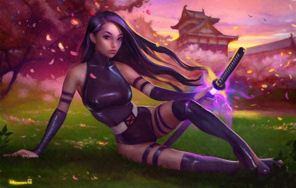 Psylocke 4k Artwork