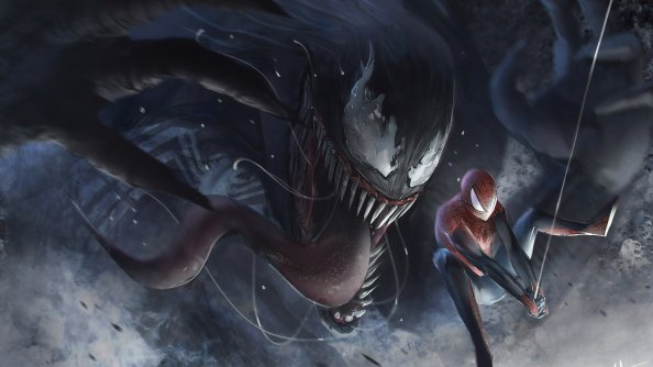 Venom Vs Spidery 4k