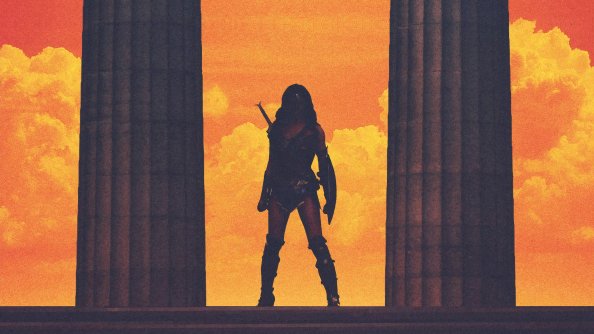 Wonder Woman 4k Artwork Poster