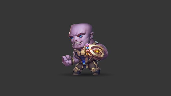 Thanos Cute Art