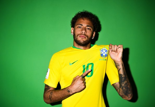 Neymar Jr Brazil Portraits