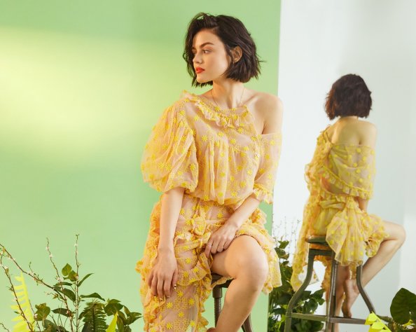 Lucy Hale Bustle 2017