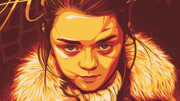 Arya Stark Digital Art