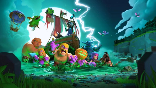 Clash Of Clans Halloween 4k