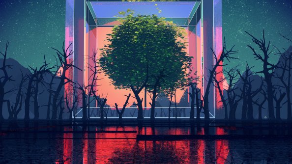 3d Cinema Landscape