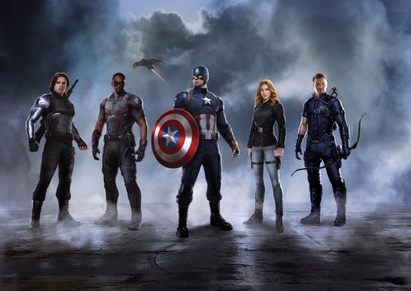 Captain America Crew In Captain America Civil War
