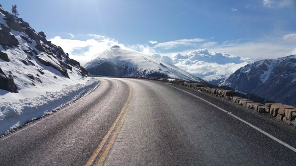 Beautiful Mountain Road