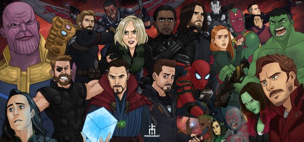 Avengers Infinity War Artwork
