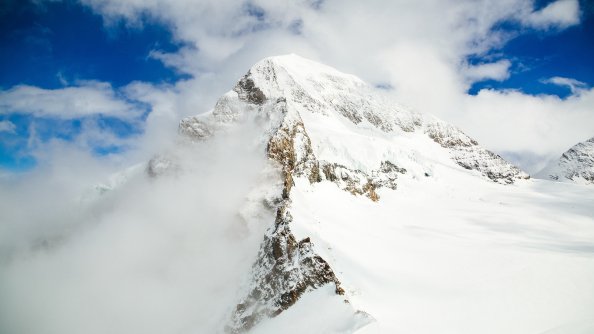 Snow Mountains 4k