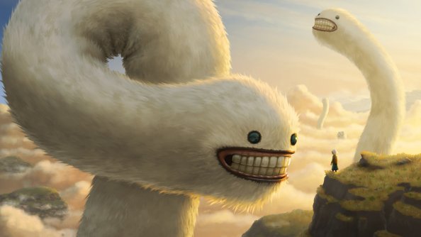 Cloud Worms 4k