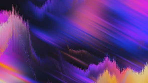 Sky Abstract Neon 4k