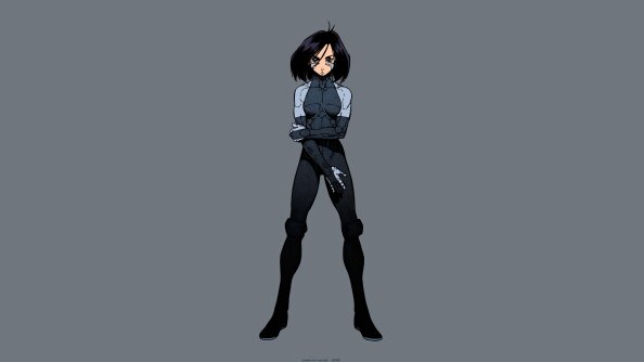 Alita Battle Angel Paint Art