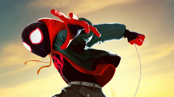 Miles Morales In Spider Man Into The Spider Verse Movie 5k