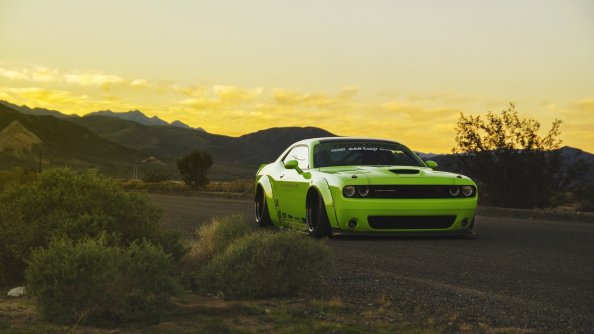 Dodge Challenger Green