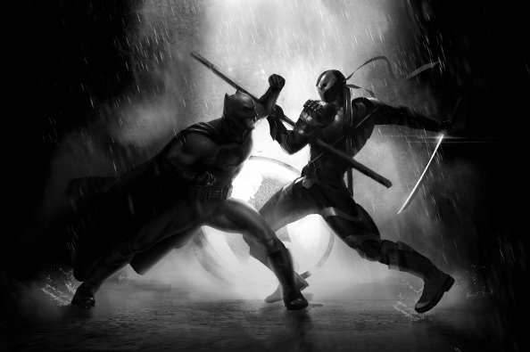 Batman And Deathstroke4k