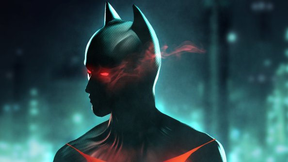 Glowing Eyes Batman
